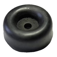 (image for) Round Rubber Door Bumper 2 1/2" Dexter/Redneck #B-1