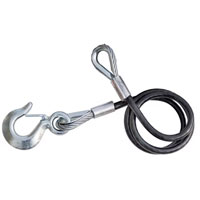 (image for) Trailer 36" Safety Cable With Latched S-Hook Dexter/Redneck #CC4-1236