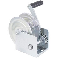 (image for) Trailer Manual Hand Winch Single Speed With Brake 1,200 lb. Dexter/Redneck #DLB1200A