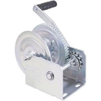 (image for) Trailer Manual Hand Winch Single Speed With Brake 1,500 lb. Dexter/Redneck #DLB1500A