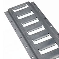 (image for) Trailer Cargo Control Galvanized Horizontal E-Track 10' Dexter/Rednedk #ET4310-GALV
