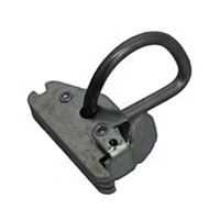 (image for) Trailer Cargo Control E-Track 2" Heavy Duty D-Ring Dexter/Redneck #ET8301