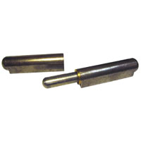 (image for) Hinge Pin & Nipple With Zerk .51 x 3" Weld-On Hinge Dexter/Redneck #FSP080GF