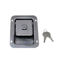 (image for) Junior Flush Stainless Steel Door Latch Locking Dexter/Redneck #HW05-040