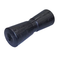 (image for) Boat Trailer 10" Keel Roller Black Rubber Dexter/Redneck #MBR10R
