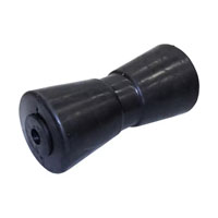 (image for) Boat Trailer 8" Keel Roller Black Rubber Dexter/Redneck #MBR8R