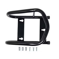 (image for) Enclosed Trailer Motorcycle Wheel Chock Black Powder Dexter/Redneck #MWCB
