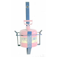 (image for) Landscape Trailer 2.5 Gallon Gas Can Rack Dexter/Redneck #RA-1S