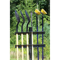 (image for) Open Landscape Trailer Shovel/Rake/Broom Rack Dexter/Redneck #RA-23