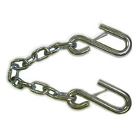 (image for) Laclede Chain Safety Chain - 48" with S-Hooks & Latches Dexter/Redneck #SC1448SL