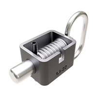 (image for) Spring Latch 5/8" Pin Zinc Weld-On Dexter/Redneck #SL58W