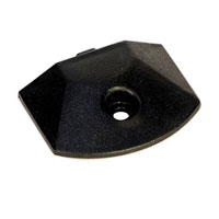 (image for) Enclosed Trailer Protective End Cap for Floor Track Dexter/Redneck #SPPGF