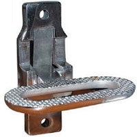 (image for) Trailer Folding Step Pad Stainless Steel Dexter/Redneck #STEP-SS
