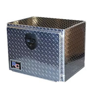 (image for) Underbody Toolbox 18" x 18" x 24" Aluminum Dexter/Redneck #TBAL1818-24AP