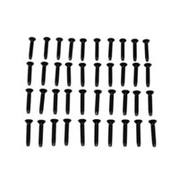 (image for) Torx Floor Screw Black 1/4" X 1 1/2" Qty 40 Dexter/Redneck #TF01-150