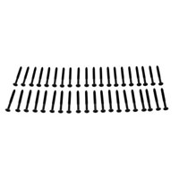 (image for) Torx Floor Screw 1/4" X 2 1/2" Black Dexter/Redneck #TF01-250