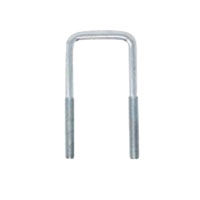(image for) Square U-Bolt 1 3/4" X 4" Zinc Dexter/Redneck #UBZC38X175X400