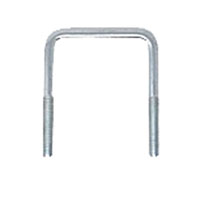 (image for) Square U-Bolt 3 1/8" x 4" Zinc Dexter/Redneck #UBZC716X312X400