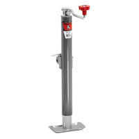 (image for) Bulldog Trailer Pipe Mount Jack 2,000 lb. Top Wind Dexter/Redneck #158452