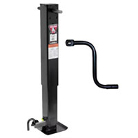 (image for) Trailer Dropleg Jack Medium Duty Side Wind With Handle Dexter/Redneck #182817H