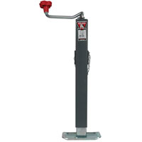 (image for) Bulldog Trailer Pipe Mount Jack 5,000 lb. Square Top Wind Dexter/Redneck #195306