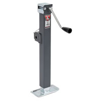 (image for) Bulldog Trailer Pipe Mount Jack 5,000 lb Square Side Wind Dexter/Redneck #195362