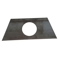 (image for) Trailer Jack 2k-5k Bottom Support Plate Dexter/Redneck #83670