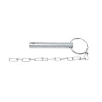 (image for) Bulldog Trailer Pipe Mount Jack Pin & Chain Dexter/Redneck #JP02-100