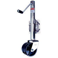 Marine Trailer Swivel Jack 1500 lb. Dual Wheel Side Wind Dexter/Redneck #MJ1500BDWL (image for) Marine Trailer Swivel Jack 1500 lb. Dual Wheel Side Wind Dexter/Redneck #MJ1500BDWL