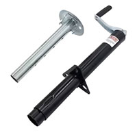 (image for) Trailer A-Frame Jack Ram 2,000 lb. Top Wind With Dropleg Dexter/Redneck #TJA2000BDL