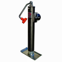 (image for) TJP5002B Trailer Pipe Mount Jack Ram 3,000 lb. Top Wind