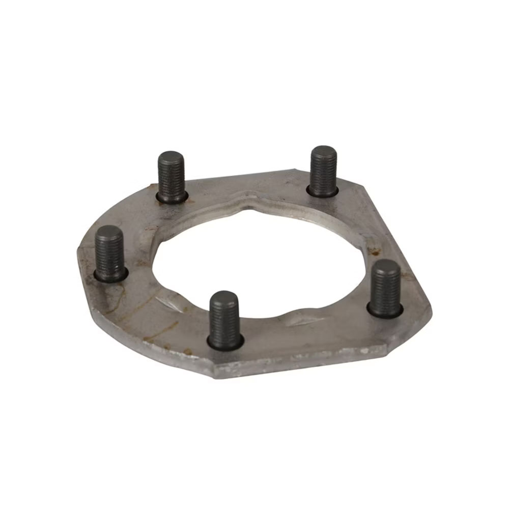 (image for) Trailer Brake Mounting Flange With Studs 12" 5-Bolt Brake 3" Round Axle Dexter/Redneck #4-44-1