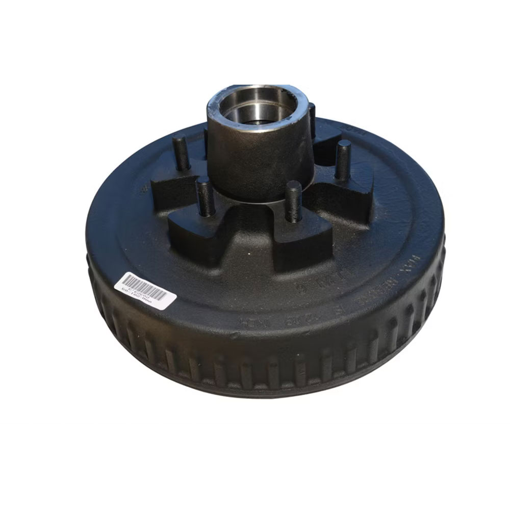 (image for) Trailer Hub/Drum With Races & Studs 6 Bolt On 5 1/2" #42 Spindle 12"X2" Drum 6k Axle Dexter #42656