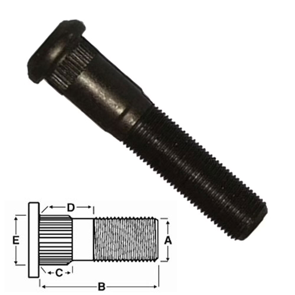 (image for) Drive In Trailer Wheel Stud 5/8" X 2 3/4'' Dexter #7-232