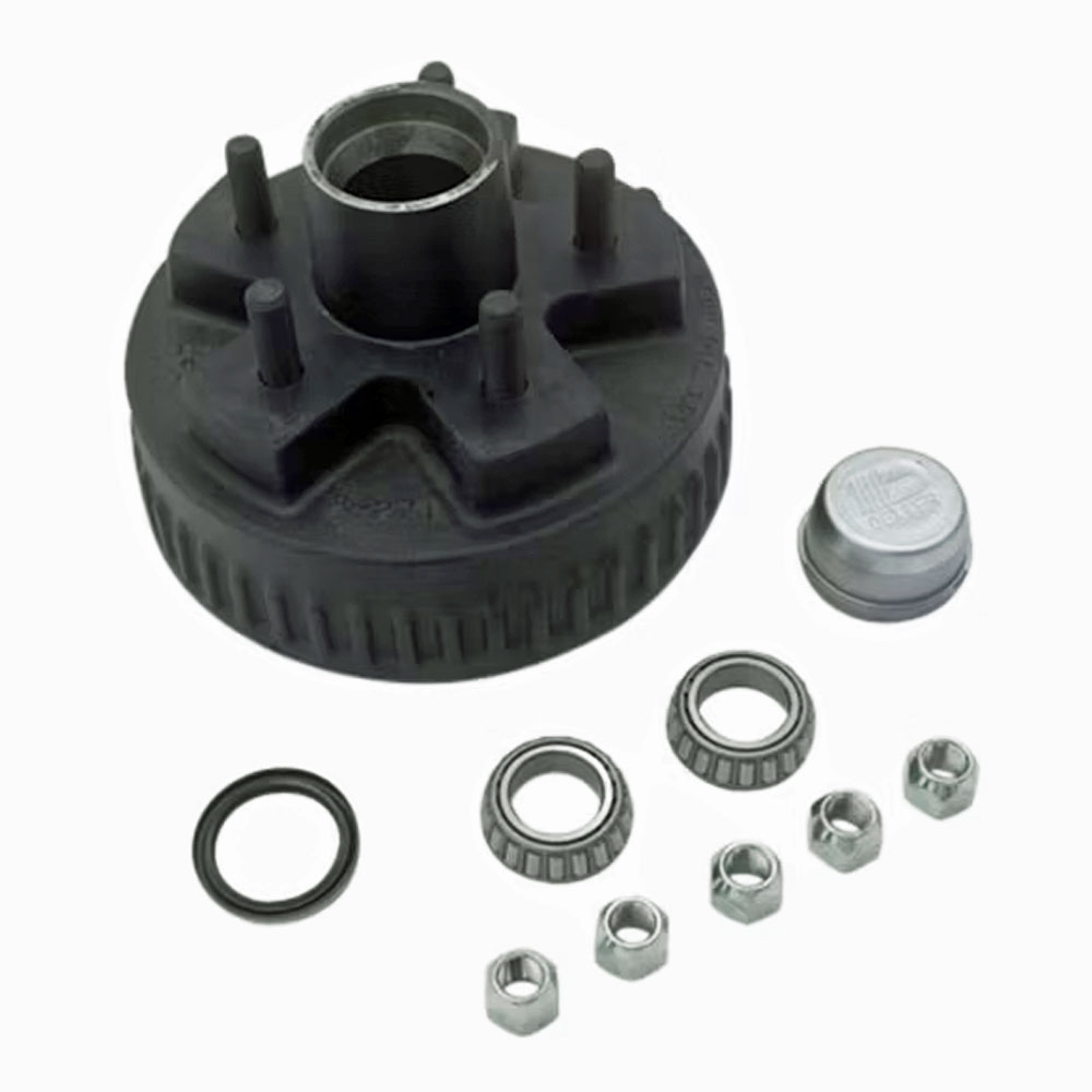 (image for) Trailer Hub/Drum Assembly 5 Bolt On 4.5" BTR Spindle Hydraulic Brake 2.2k Axle Dexter #8-271-7UC3 & 8-271-7UC3-EZ
