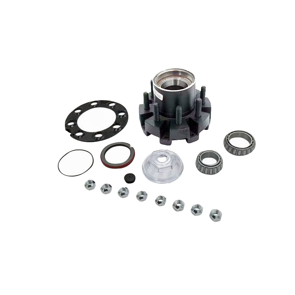 (image for) Trailer 2 Pc Oil Bath Hub/Drum Hub Assembly 8 Bolt On 6/12" 9k-10k GD Axle Dexter # 8-288-3UC1