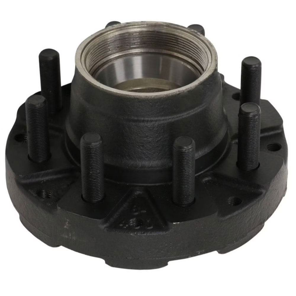 (image for) Trailer 2 Piece Oil Bath Hub/Drum Hub With Races & Studs 8 Bolt On 6 1/2" 9k-10k GD Dexter #8-430-3