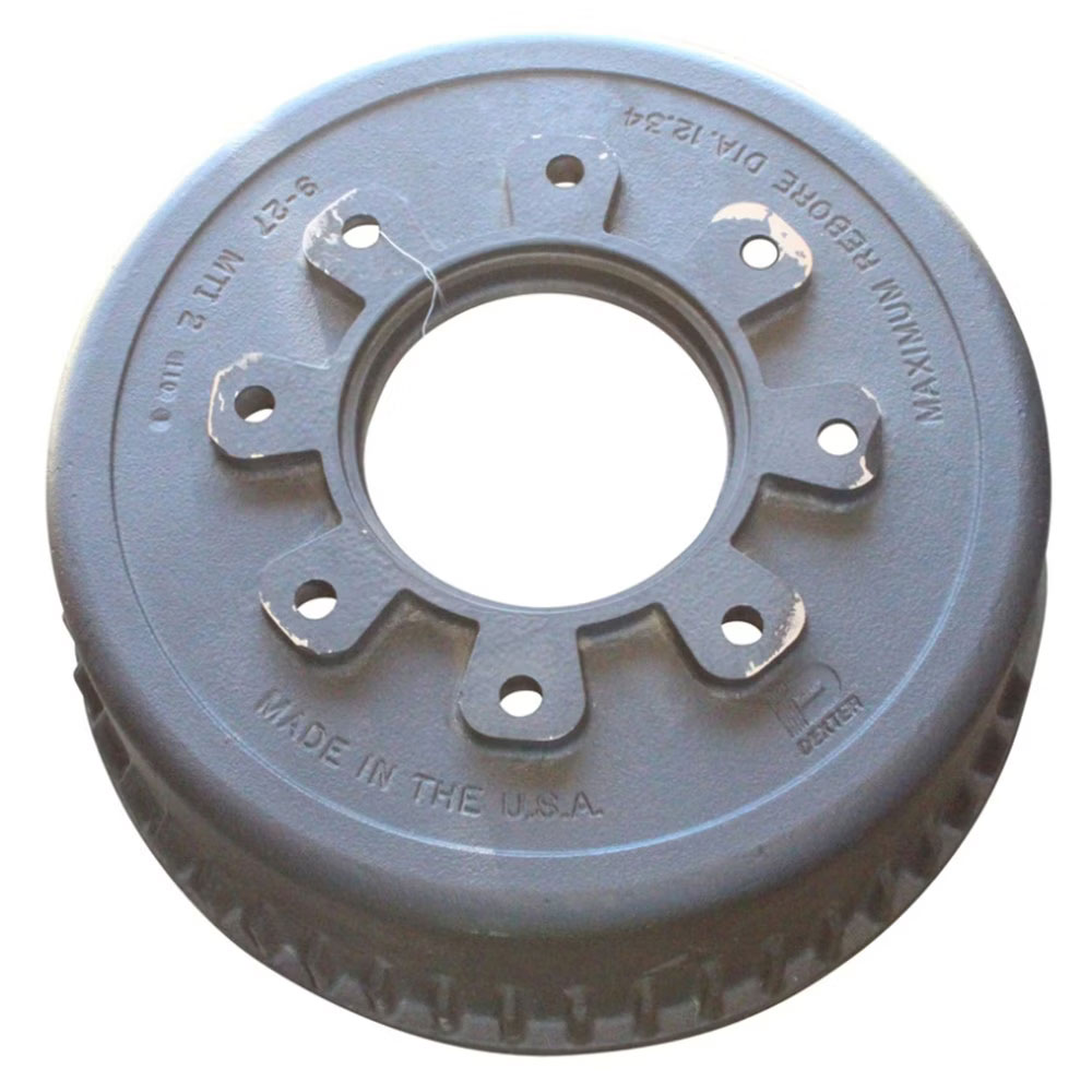 (image for) Trailer 2 Piece Hub-Drum Non-ABs Brake Drum 12-1/4" X 3 3/8" 9K-10K GD Axle Dexter #9-123-1