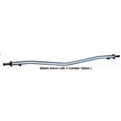 (image for) Marine 2.2K Straight Trailer Axle Beam 1 3/4" Round Galvanized