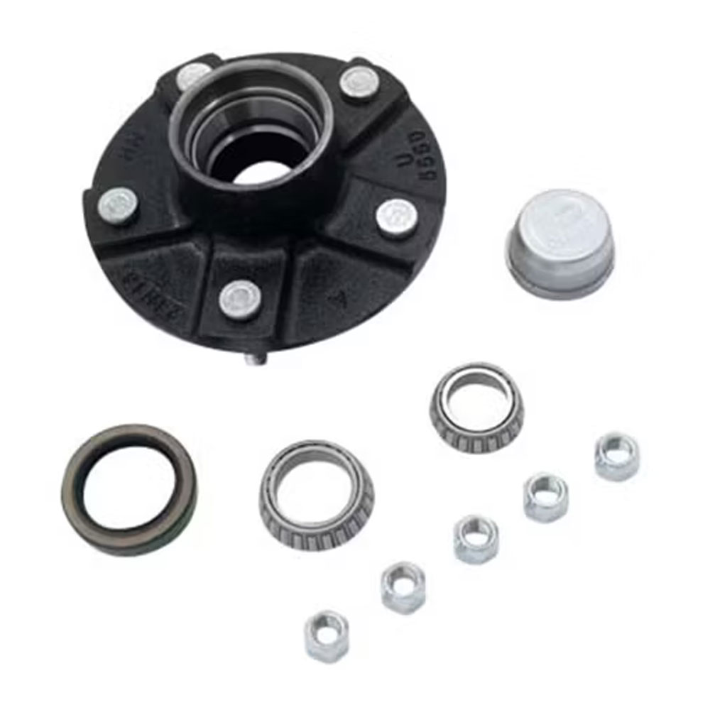 (image for) Trailer Idler Hub Assembly 5 Bolt On 5.5" #84 Spindle 3.5k Axle Trailer Parts Pro #H84555UC1 & H84555UC1-ZL