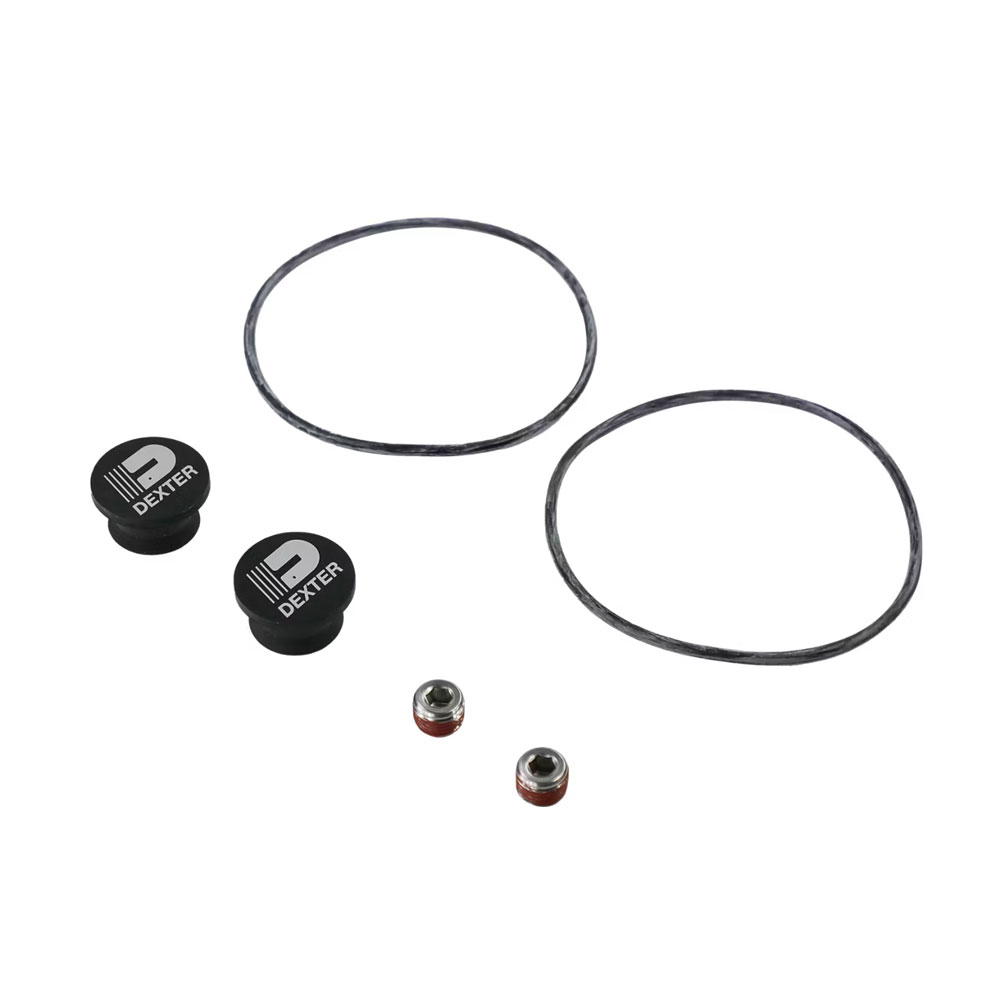 (image for) Fortress Trailer Aluminum Oil Cap Service Kit 10k HD-15K Axle Dexter/Redneck #K71-182-00