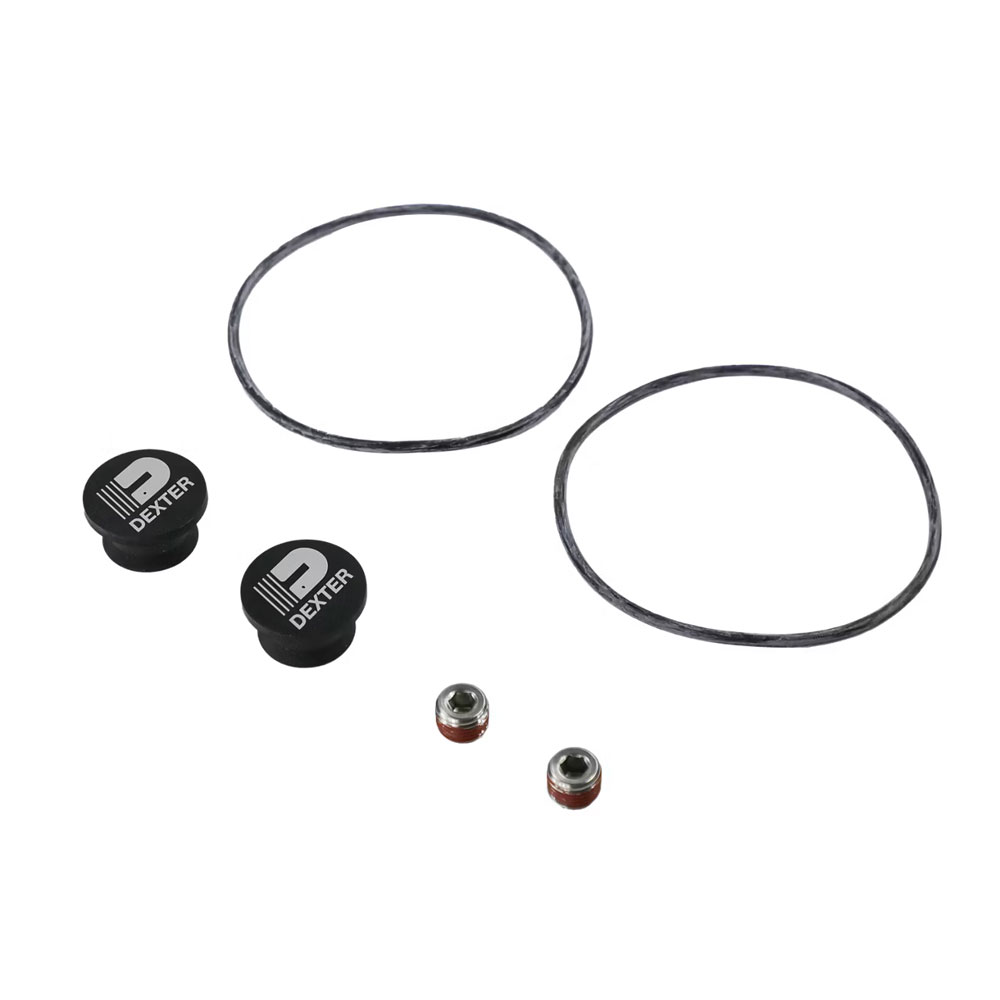 (image for) Fortress Trailer Aluminum Oil Cap Service Kit 9k-10K Axle Dexter/Redneck #K71-183-00