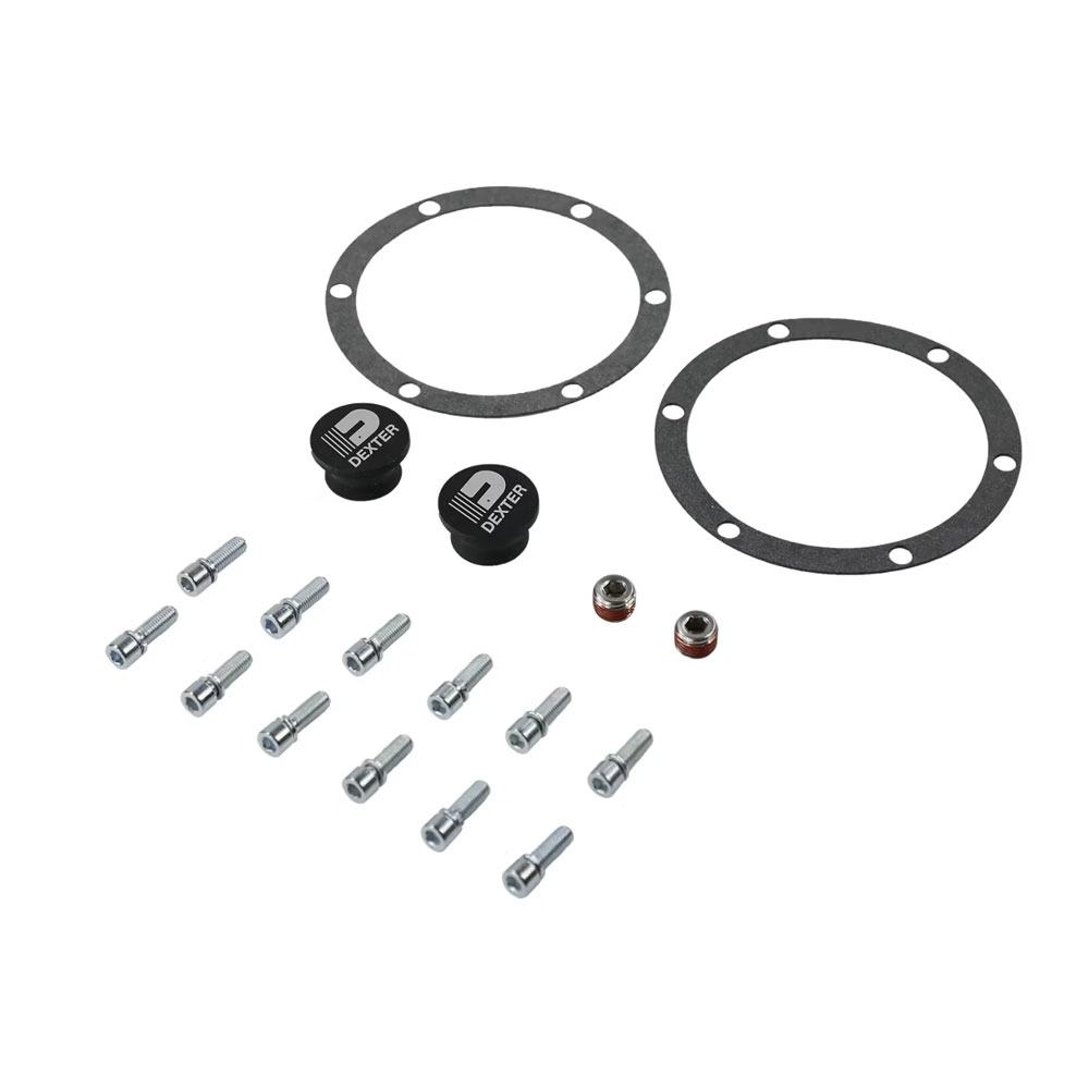 (image for) Fortress Trailer Aluminum Bolt On Oil Cap Service Kit 9k-12K Axle Dexter/Redneck #K71-185-00