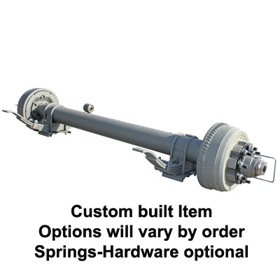 (image for) 10K GD Trailer Axle 865 Electric Non-ABS Brake No Springs