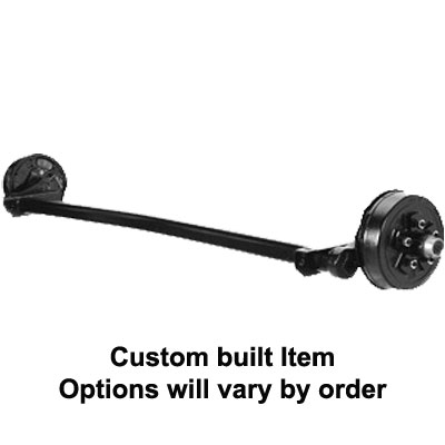(image for) #10 Torflex Trailer Axle Electric Brake 5 On 5"