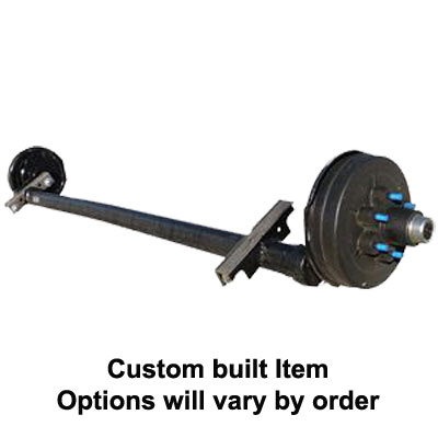 (image for) #10 Torflex Trailer Axle Electric Brake 6 On 5.5"