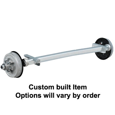 (image for) Marine #11 Torflex Trailer Axle Hyd Freeback Brake 655 Zerk Lube