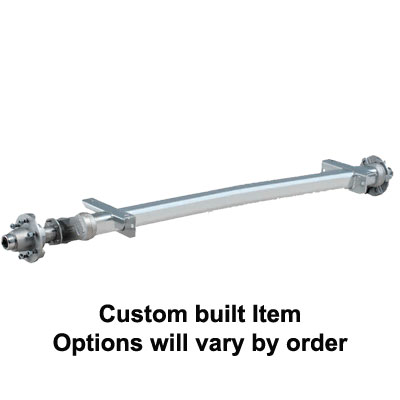 (image for) Marine #11 Torflex Trailer Axle Idler 6 On 5.5 Zerk Lube