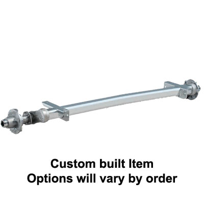 (image for) Marine #11 Torflex Trailer Axle Idler 8 On 6.5" Zerk Lube