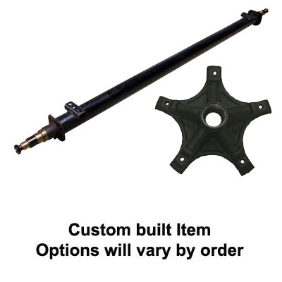(image for) 6,000 lb. RD Trailer Axle UTG Straight Idler